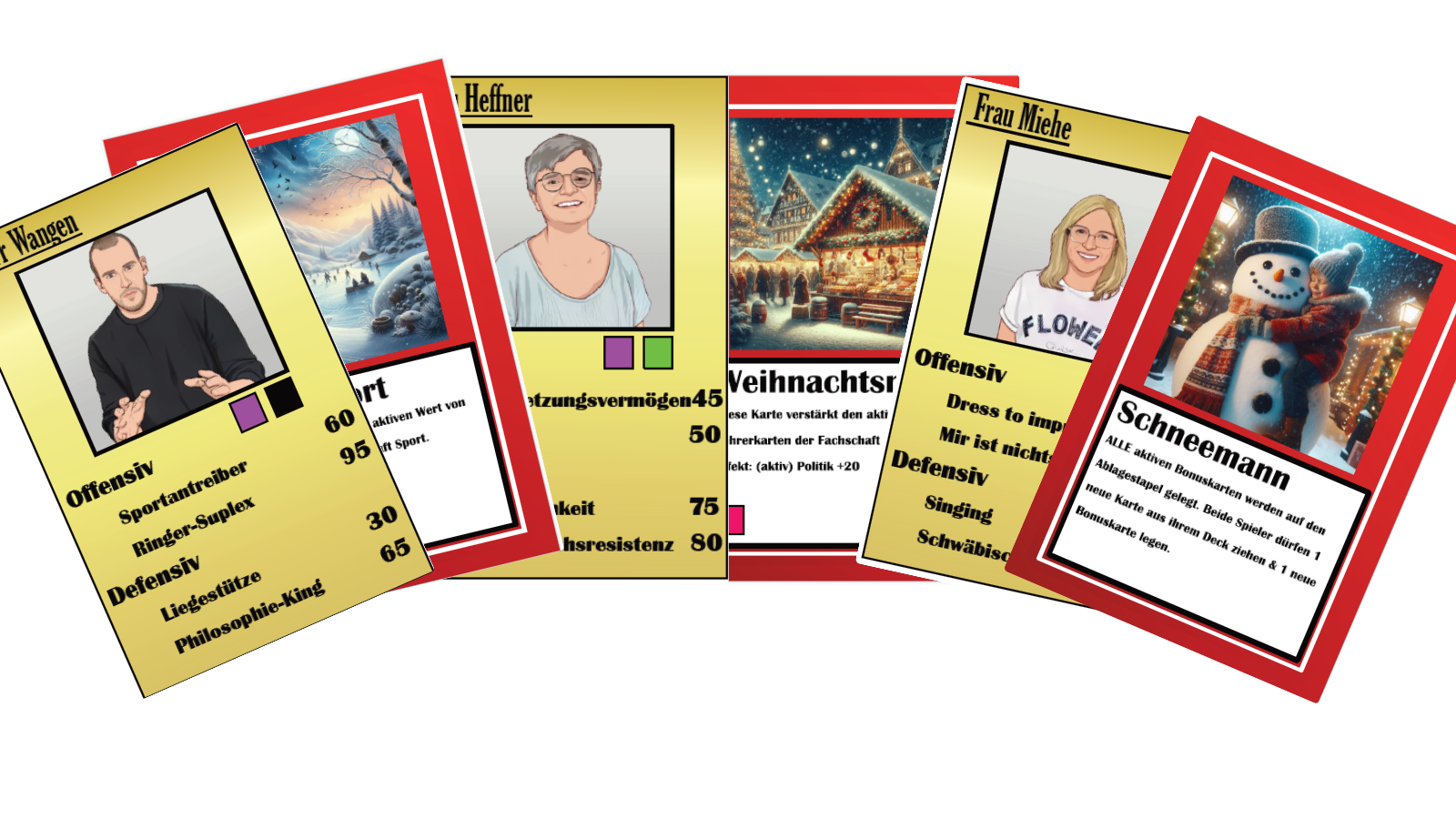 Weihnachts- & Gold-Edition im Druck